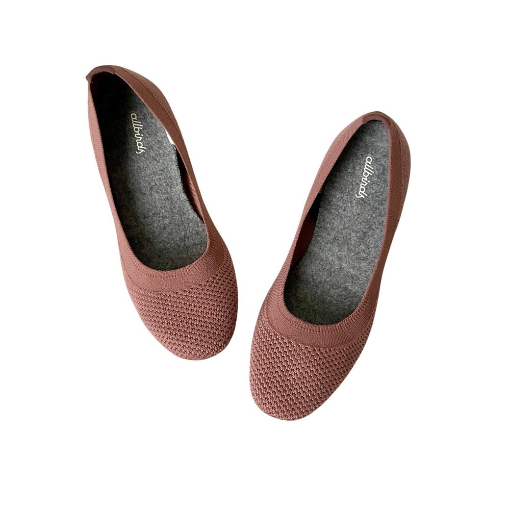 Allbirds Tree Breezers Harvest Knit Ballet Flats Size 8
